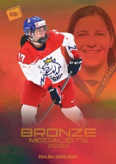 Pavlina Horalkova Reprezentace Moje Karticky Narodni Tym 2022/23 MK Bronze Medalists Women 2022 #4
