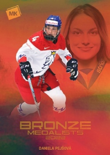 Daniela Pejsova Reprezentace Moje Karticky Narodni Tym 2022/23 MK Bronze Medalists Women 2022 #6