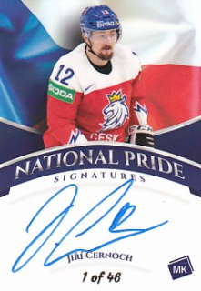 Jiri Cernoch Reprezentace Moje Karticky Narodni Tym 2022/23 MK National Pride Signatures /46 #2