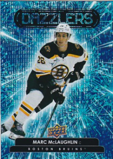 Marc McLaughlin Boston Bruins Upper Deck 2022/23 Series 2 Dazzlers #DZ-60