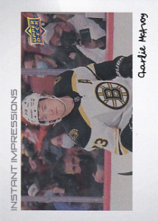 Charlie McAvoy Boston Bruins UD 2022/23 Series 2 Instant Impressions #PZ-20