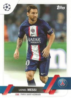 Lionel Messi Paris Saint-Germain Topps UEFA Club Competitions 2022/23 #1