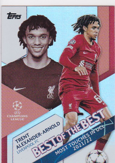 Trent Alexander-Arnold Liverpool Topps UEFA Club Competitions 2022/23 Best of the Best #BB-04