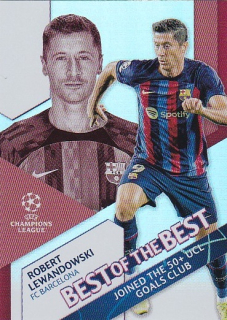 Robert Lewandowski FC Barcelona Topps UEFA Club Competitions 2022/23 Best of the Best #BB-09