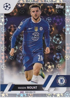 Mason Mount Chelsea Topps UEFA Club Competitions 2022/23 Starball Foil #19
