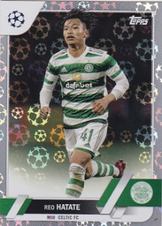 Reo Hatate Celtic Glasgow Topps UEFA Club Competitions 2022/23 Starball Foil #36