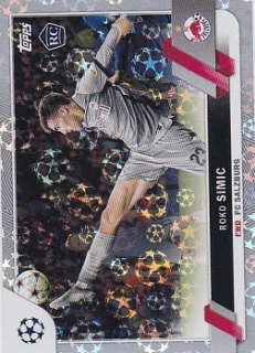 Roko Simic Red Bull Salzburg Topps UEFA Club Competitions 2022/23 Starball Foil #121