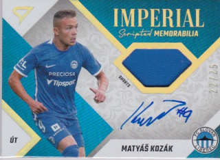 Matyas Kozak Liberec SportZoo FORTUNA:LIGA 2022/23 2. serie Imperial Scripted Memorabilia /25 #IM-MK
