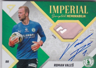 Roman Vales Bohemians Praha SportZoo FORTUNA:LIGA 2022/23 2. serie Imperial Scripted Memorabilia /25 #IM-RV