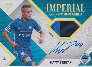 Matyas Kozak Liberec SportZoo FORTUNA:LIGA 2022/23 2. serie Imperial Scripted Memorabilia /25 #IM-MK