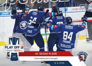 HC Skoda Plzen Plzen Tipsport ELH 2022/23 SportZoo Extended Play Off Moments #PM-01