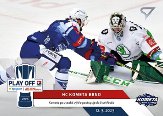 HC Kometa Brno Kometa Brno Tipsport ELH 2022/23 SportZoo Extended Play Off Moments #PM-06