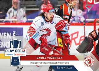 Daniel Vozenilek Trinec Tipsport ELH 2022/23 SportZoo Extended Play Off Moments #PM-23