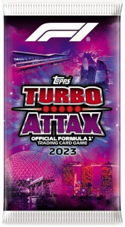 Topps F1 Turbo Attax 2023 balíček karty Formule 1