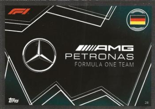 Mercedes-AMG Team Logo Mercedes-AMG Topps F1 Turbo Attax 2023 #28