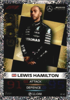 Lewis Hamilton Mercedes-AMG Topps F1 Turbo Attax 2023 Limited Edition #LE-04G