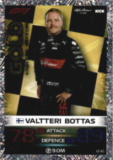 Valtteri Bottas Alfa Romeo Topps F1 Turbo Attax 2023 Limited Edition #LE-06G