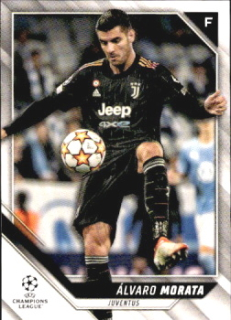 Alvaro Morata Juventus FC Topps UEFA Champions League Collection 2021/22 #23
