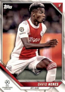 David Neres AFC Ajax Topps UEFA Champions League Collection 2021/22 #106
