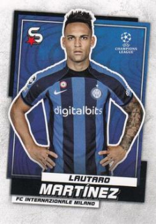 Lautaro Martinez Internazionale Milano Topps UEFA Football Superstars 2022/23 #84