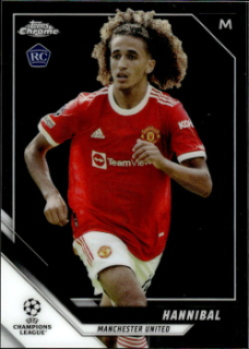 Hannibal Manchester United Topps UEFA Champions League Chrome 2021/22 #4
