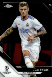 Toni Kroos Real Madrid Topps UEFA Champions League Chrome 2021/22 #8