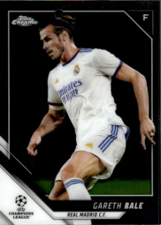 Gareth Bale Real Madrid Topps UEFA Champions League Chrome 2021/22 #28