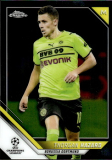 Thorgan Hazard Borussia Dortmund Topps UEFA Champions League Chrome 2021/22 #49