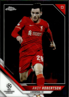 Andy Robertson Liverpool Topps UEFA Champions League Chrome 2021/22 #125