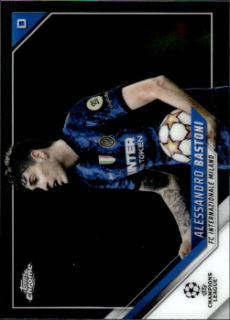 Alessandro Bastoni Internazionale Milano Topps UEFA Champions League Chrome 2021/22 #167