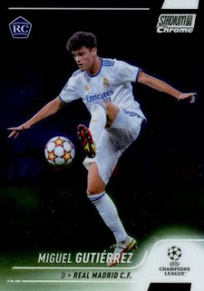 Miguel Gutierrez Real Madrid Topps Stadium Club Chrome UEFA Champions League 2021/22 #45
