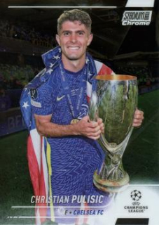 Christian Pulisic Chelsea Topps Stadium Club Chrome UEFA Champions League 2021/22 #85