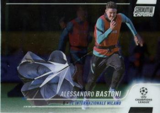 Alessandro Bastoni Internazionale Milano Topps Stadium Club Chrome UEFA Champions League 2021/22 #95