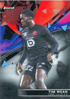 Tim Weah LOSC Lille Topps UEFA Champions League Finest 2021/22 #18