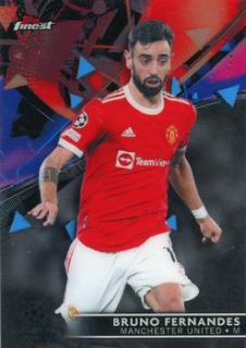 Bruno Fernandes Manchester United Topps UEFA Champions League Finest 2021/22 #66