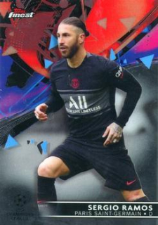Sergio Ramos Paris Saint-Germain Topps UEFA Champions League Finest 2021/22 #70