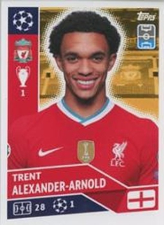 Trent Alexander-Arnold Liverpool samolepka UEFA Champions League 2020/21 #LIV04