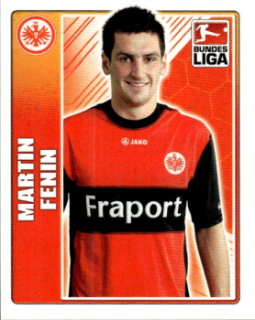 Martin Fenin Eintracht Frankfurt samolepka Topps Bundesliga 2009/10 #105