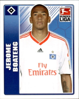 Jerome Boateng Hamburger SV samolepka Topps Bundesliga 2009/10 #136