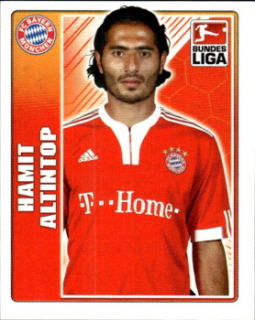 Hamit Altintop Bayern Munchen samolepka Topps Bundesliga 2009/10 #325