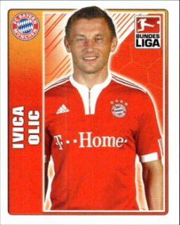 Ivica Olic Bayern Munchen samolepka Topps Bundesliga 2009/10 #330