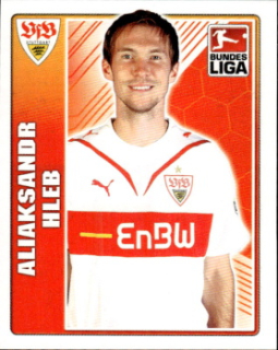 Alexander Hleb VfB Stuttgart samolepka Topps Bundesliga 2009/10 #386
