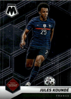 Jules Kounde France Panini Mosaic Road to World Cup 2022 #7
