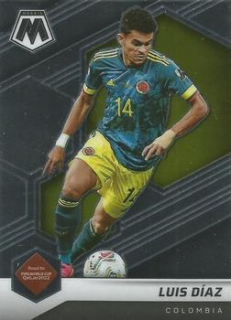 Luis Diaz Colombia Panini Mosaic Road to World Cup 2022 #180