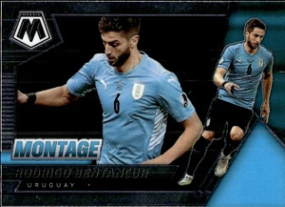 Rodrigo Bentancur Uruguay Panini Mosaic Road to World Cup 2022 Montage #18mon