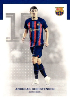 Andreas Christensen FC Barcelona Topps FC Barcelona Team Set 2022/23 #10