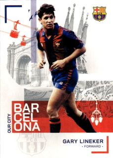 Gary Lineker FC Barcelona Topps FC Barcelona Team Set 2022/23 Our City #31