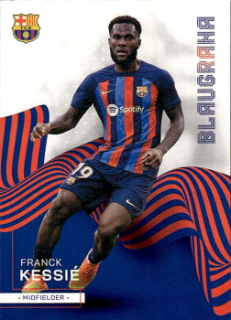 Franck Kessie FC Barcelona Topps FC Barcelona Team Set 2022/23 Blaugrana #39