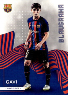 Gavi FC Barcelona Topps FC Barcelona Team Set 2022/23 Blaugrana #43