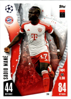 Sadio Mane Bayern Munchen 2023/24 Topps Match Attax ChL #206